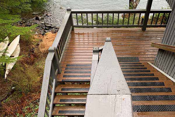 porch deck aluminum treads